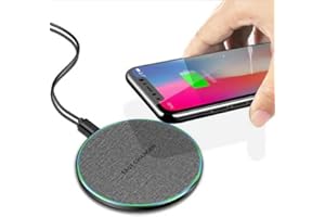 Wireless Charger Pad Mobile Phone Fast Charging Station Dock for iPhone 17 16 15 14 13 12 Pro Airpods Samsung S24 S23 S10 S9 