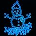 Amagabeli 100 Pcs Glow in The Dark Pebbles for Walkways Décor Glow Stones Rocks for Garden Outdoor Decorative Luminous Pebbles Gravel Fairy Garden Pathway Walkway Fish Tank Aquarium Ornaments in Blue