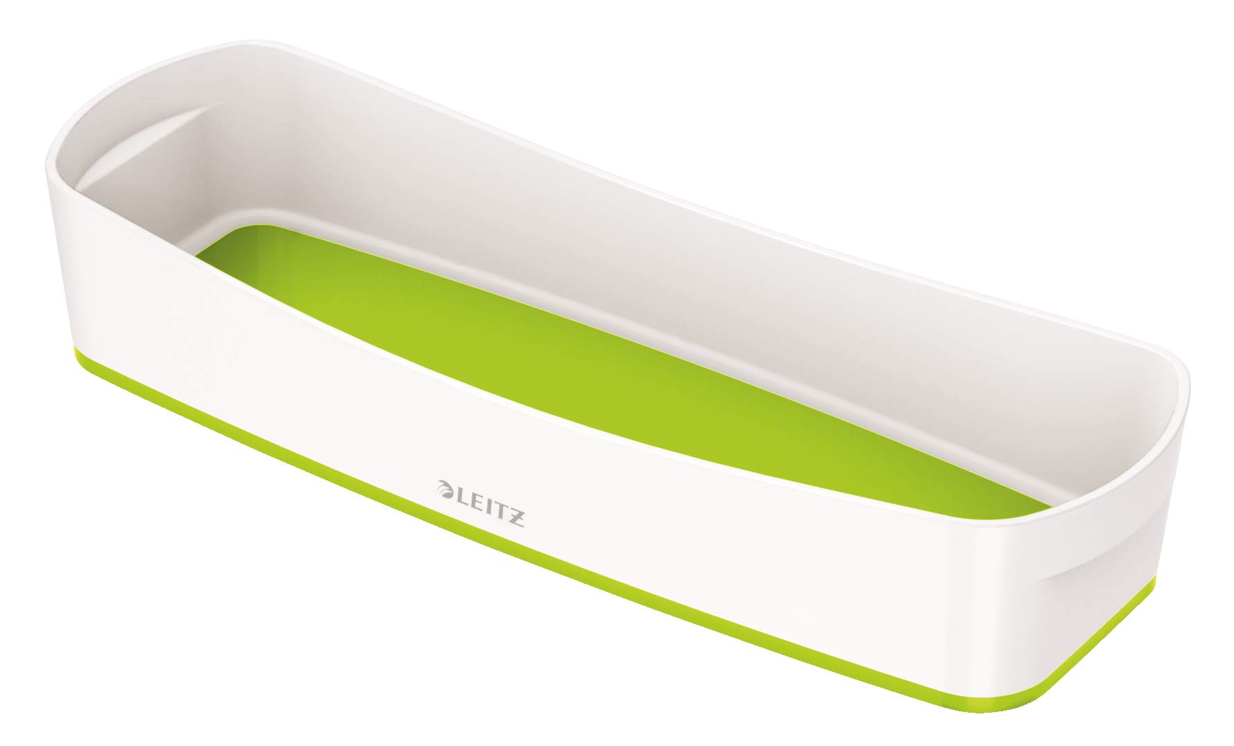 Leitz 52581054 MyBox Organiser Tray Long, Storage, Waterproof, White/Green