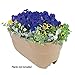 EMSCO Group Bloomers Railing Planter with Drainage Holes – 24
