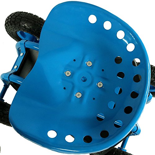 6 Sunnydaze+Rolling+Garden+Degree+Swivel