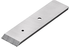 POWERTEC 72164 Replacement Flat Blade for Chisel Plane – SKD11 Tool Steel, 58–62 HRC – Fits POWERTEC 72162 & 72163 Models (Wr