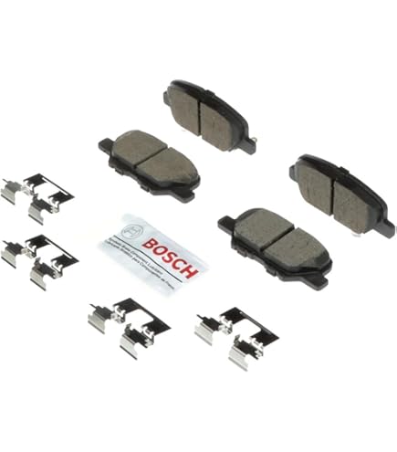 Bosch BC1281 QuietCast - Juego De Pastillas Para Freno De Disco Trasero