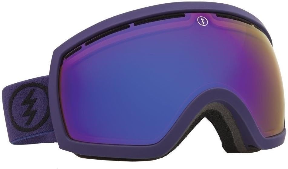 Dark Night (Grey W/Blue Mirror Lens) Electric Eg2.5 Mirror Ski Snowboard Goggles