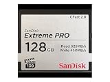Sandisk Extreme Pro - Flash memory Card - 128 GB - CFast 2.0 - Silver (SDCFSP-128G-A46D)