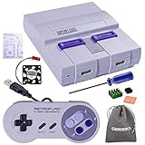 Retroflag SUPERPI CASE UCase NESPI CASE SNES Case with Functional Power Button and Reset Button with Raspberry Pi Heatsink Fan Flannel Bag for RetroPie Raspberry Pi 3 B+ & Raspberry Pi 3/2 Model B/B+