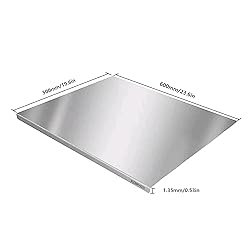 KORVOS 304 Stainless Steel Cutting Board, Large