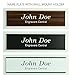 Personalized Name Plate with Wall OR Office Desk Holder - 2x8 - Customize