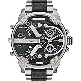 Diesel Watches Mr. Daddy 2.0 Multifunction Leather Watch