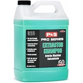 P&amp;S Professional Detail Products Extractor Shampoo &ndash; Foam-Free Carpet &amp; Upholstery Cleaner &ndash; 60:1 Concentrate &ndash; pH Balanced for All Materials &ndash; For Carpet Extractors &ndash; 1 Gallon