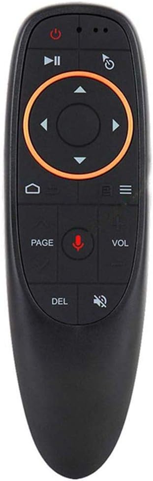 Vaorwne G10 Voice Air Mouse Remote, 2.4Ghz Android TV Control & Infrared Learning Microphone for Computer PC Android TV