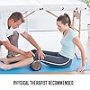 FitBeast Foam Roller Set 2 in 1 for Deep Tissue Muscle Massage, Trigger Point Foam Roller Massage Stick and Massage Ball…
