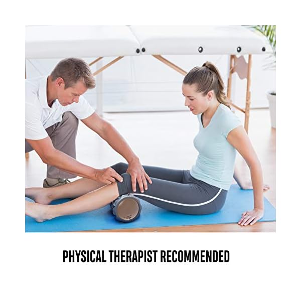 FitBeast Foam Roller Set 2 in 1 for Deep Tissue Muscle Massage, Trigger Point Foam Roller Massage Stick and Massage Ball…