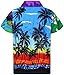 V.H.O. Funky Hawaiian Shirt, Shortsleeve, Mondy, Multicoloured, XL