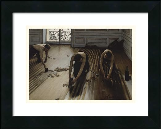 Amazon Com Framed Wall Art Print The Floor Scrapers Raboteurs De