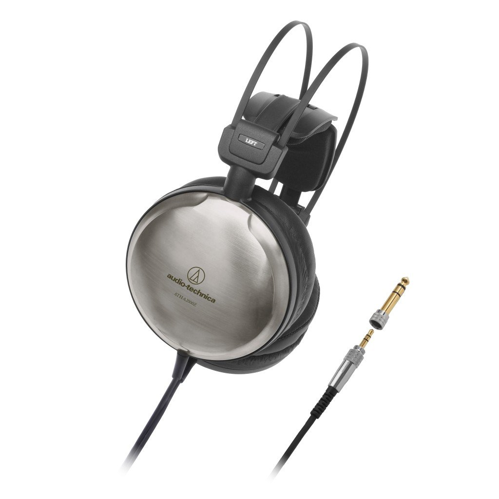 Audio-Technica A2000Z High-Fidelity Closed-Back Headphones Metallic