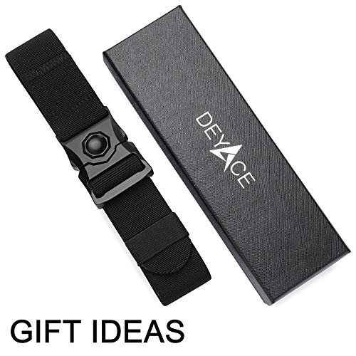 DEYACE Tactical Belt, QuickRelease Alloy Buckle Hunting Safety