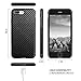 iPhone 7 Plus Case, BASSTOP Carbon Fiber Hybrid Rubberized Super-Slim Anti-Slip Grip Full Body Protector Cover Premium Flexible Soft TPU Case or Apple iPhone 7 Plus (Black 5.5