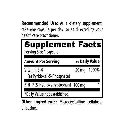 Designs for Health 5HTP 100mg with Vitamin B6 (P5P) 5HTP Supreme