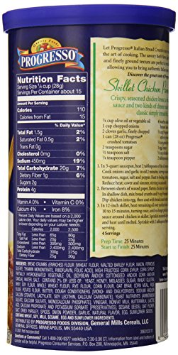 1 Progresso+Italian+Style+Bread+Crumbs