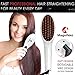 Professional Hair Straightener Brush Best for Beauty 40W Digital Electric Straightening Comb Styles Silky Look