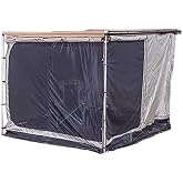 ARB Awning Room Accessory, 2500mm x 2500mm, 300D Oxford Polyester | Waterproof Floor, Ventilated Mesh Roof, UV Protected, Midge-Proof Mesh Panels