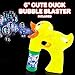 ArtCreativity Duck & Dalmatian Bubble Blaster Set, Includes a Dalmatian Bubble Gun with Lights & Sound, A Light-Up Duck Bubble Gun & 4 Bottles of Solution, Great Gift for Kids (Batteries Included)