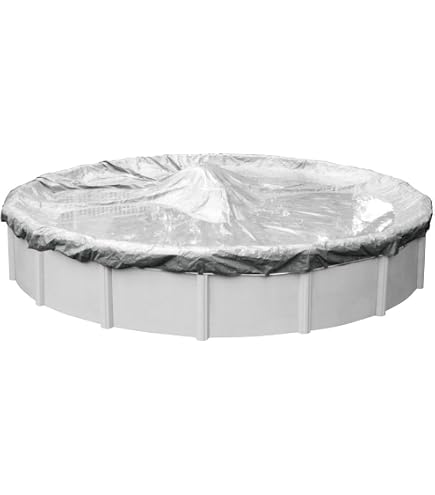 Robelle Titan Winter-Poolabdeckung – Extra Robust, 9 X 18 M (inkl. 1,5 M Überlappung), Mit Rip-Shield-Technologie