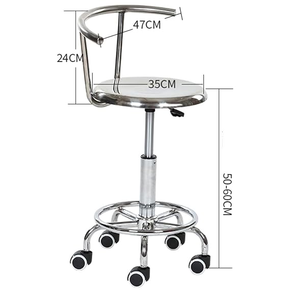 Barstools Swivel Stool Chairs Stools Stainless Steel With
