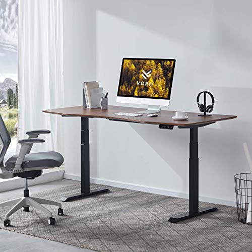 VORII Electric Height Adjustable Standing Desk, 55"x28" OnePiece
