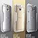 HTC One M8 Case, SUPCASE Unicorn Beetle Premium Hybrid Protective Case for All New HTC One M8 2014 Release (Frost Clear/Frost Clear)
