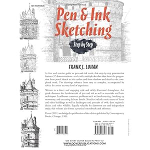 Pen & Ink Sketching: Step by Step (Dover Art Instruction)