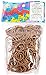Rainbow Loom® Cocoa Rubber Bands with 24 C-Clips (600 Count)