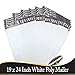 50 pack of Mighty Gadget (R) Poly Mailers 19x24 inch Shipping Envelopes Bags (White)
