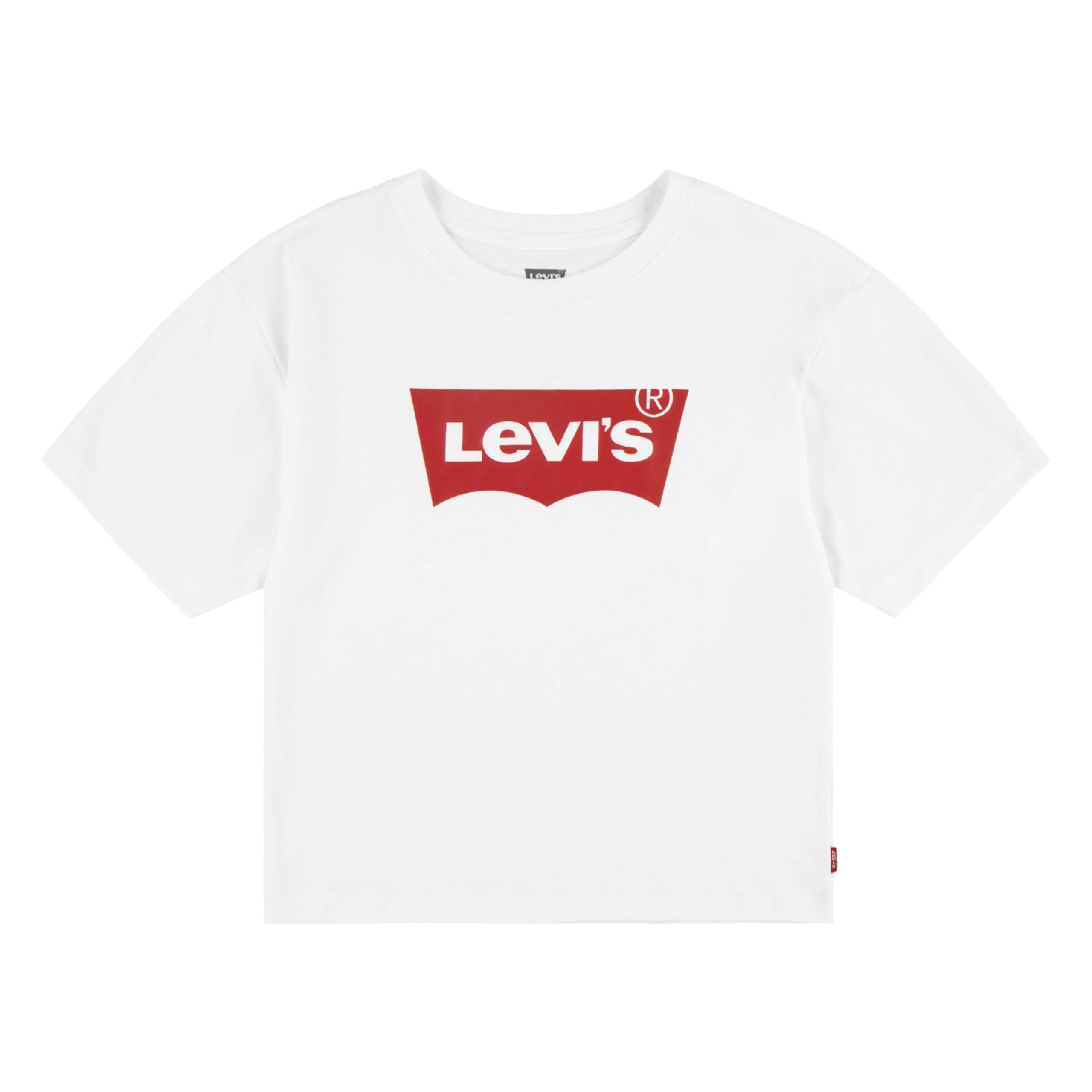 Levi's Kids Light Bright Cropped Top Girls, White, 16 Years