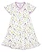 Sara's Prints Girls' Short Sleeve Nightgown