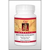Kan Herb Company Restore Integrity &ndash; Traditional Chinese Herbal Formula with Dragon Bone, Red Ginseng &amp; Poria to Support Urinary Stability &amp; Emotional Well-Being, 60 Tablets