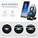 CHOETECH Qi Fast Charger Wireless Charging Stand with Cooling Fan Compatible with iPhone XR/XS/XS Max, iPhone X/ 8/8 Plus, Samsung Galaxy S9/S9 Plus/Note 9/8, S8/S7 and Other Qi-Enabled Devices