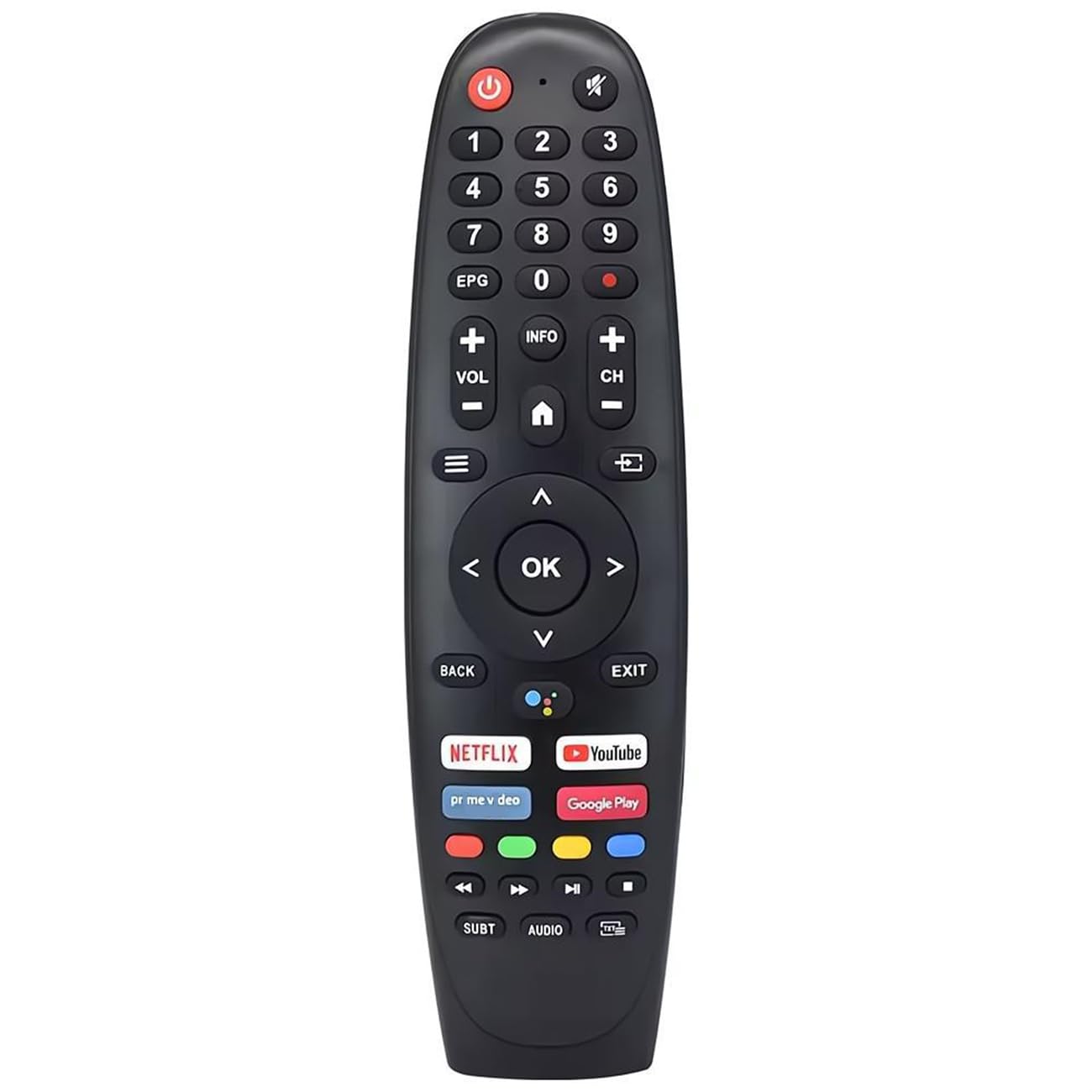 Voice Remote Control Replacement for Blaupunkt TV BP500USG9500 BP320HSG9200 BP400FSG9200