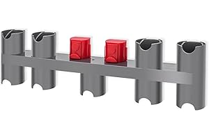 ilovelife Docking Station Accessory Holder Attachments Organizer Compatible with Dyson V7 V8 V10 V11 Cordless Stick Vacuum Cleaner,No More Messy Tools,No Drilling Required