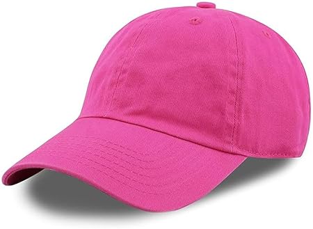 The Hat Depot Baseball Dad Women Men Blank Washed Low Profile