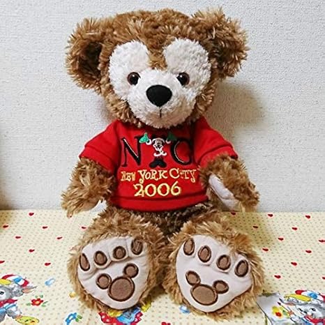 Amazon Co Jp タグ付きレア 06 Nyc ディズニーベア ダッフィー ぬいぐるみ ホビー 通販