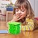 Geefia Money Maze Box for Kids and Adults, Gift Puzzle Box Money Holder and Brain Teasers - A Fun and Inexpensive Game Challenge for Children Birthday (Green)