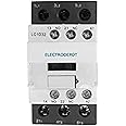 30A Electrodepot Contactor 3 Pole, 110/120V Coil, Motor Load 32A, Lighting 40A, 50A, 600V IEC DIN w 1NO and 1NC Aux Contact