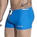 Funycell Mens Swim Trunks Swimwear Short Compression Swimsuits Blue Tag L