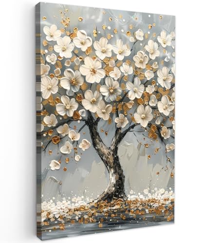 MuchoWow© Leinwand Bilder Wanddeko Wohnzimmer Aesthetic Room Decor Deko