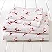 Great Bay Home Flannel Sheet Set Queen Size - 100% Turkish Cotton, Double-Brushed, Printed Bed Sheets - Ultra-Soft, Cozy, 4-Piece Bedding Set (Reindeer)