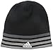 adidas Men's Eclipse Reversible Beanie, Black/Onix/Grey, One Size