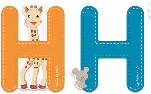 VULLI Sophie la Girafe Letters H
