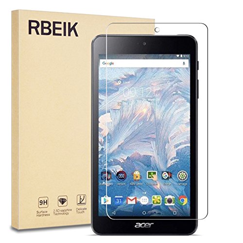 RBEIK Acer Iconia One 7 B1-790 Screen Protector Glass, Premium 9H Hardness Scratch Resistant Bubble Free Tempered Glass Screen Protector Only for Acer Iconia One 7 B1-790-K21 X 7-Inch Tablet
